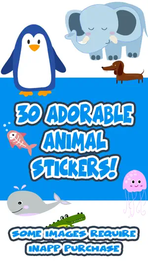 Adorable Animal Stickers for Messaging