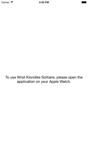 Wrist Klondike Solitaire