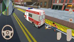 救护车游戏： 模拟驾驶