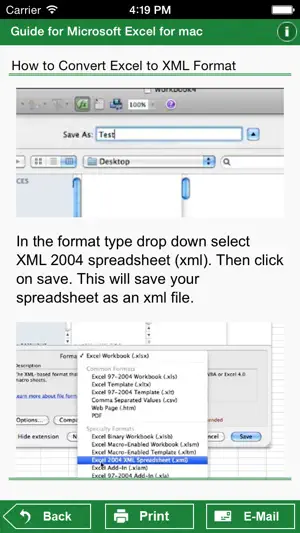指南为Microsoft Excel的Mac