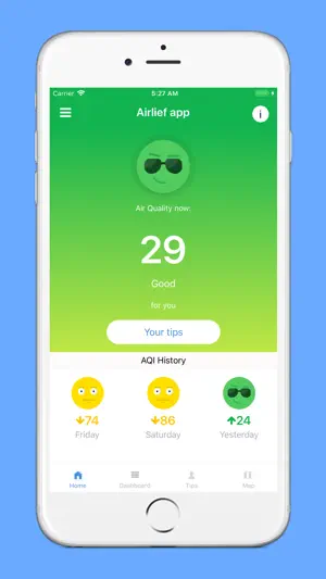 Airlief: Air Quality Data&Tips