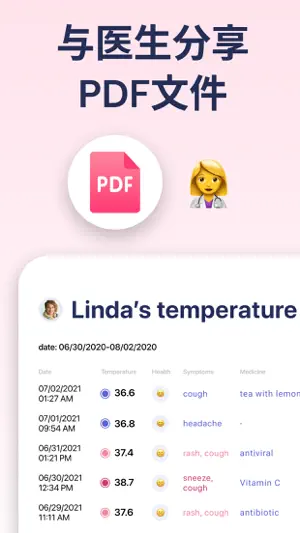体温计: 体温 测量 BodyTemperature App