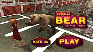野生灰熊城市攻击智尊3D。