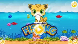 小貓釣魚遊戲為孩子們免費