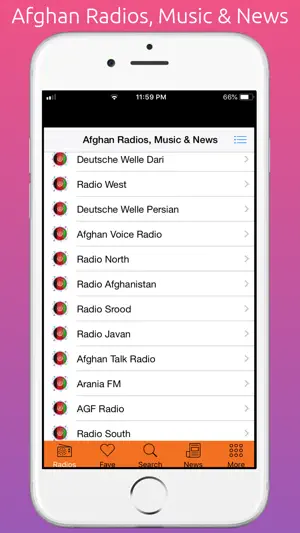 Afghani Radios, Music & News